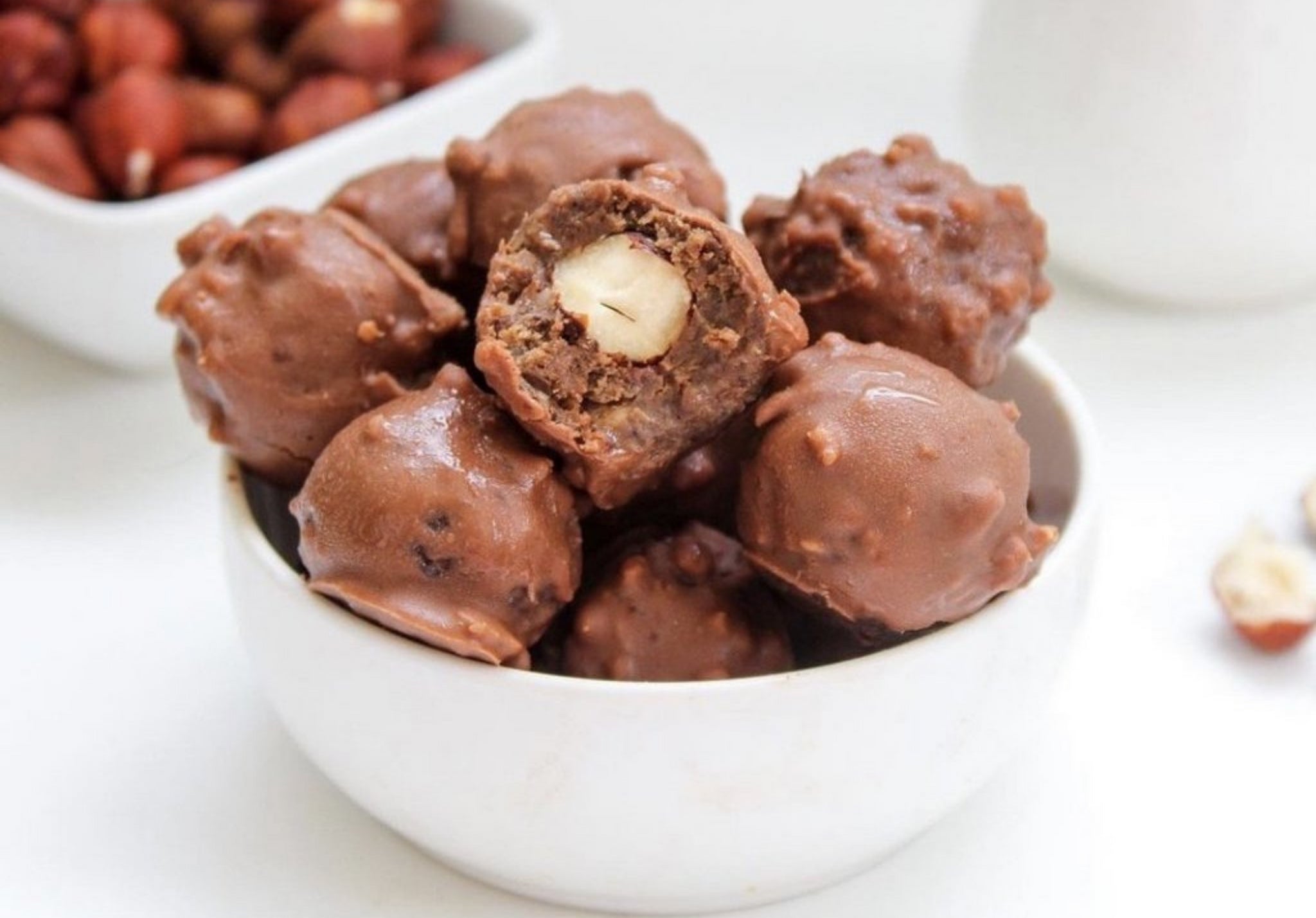 Vegan & Gluten Free Ferrero Rocher Chocolate