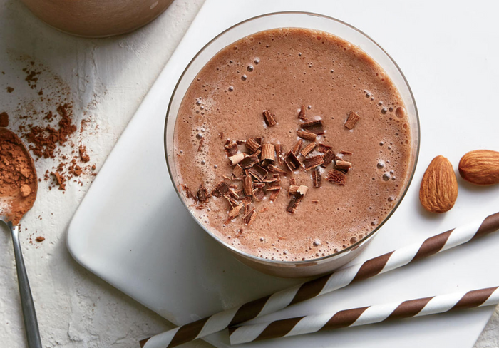 CHOC-BERRY GUTRIGHT PROTEIN SMOOTHIE