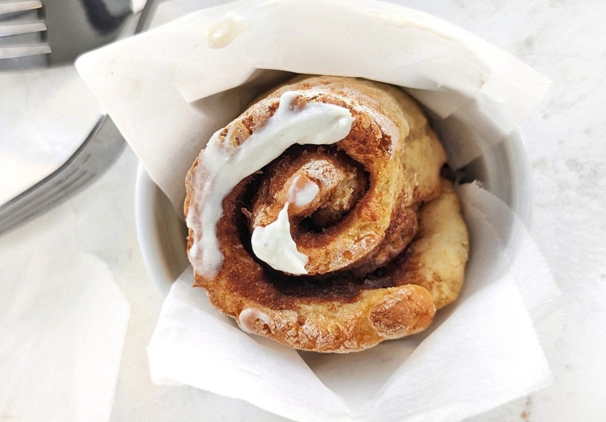 High Protein Peanut Butter Cinnamon Scrolls