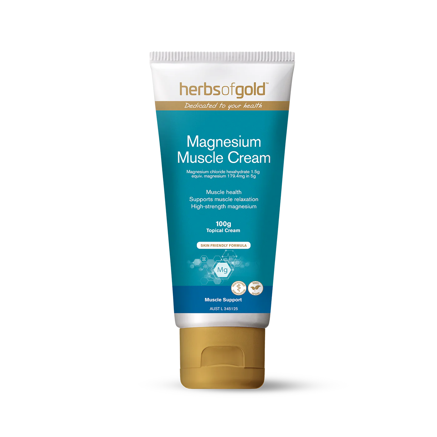 HERBS OF GOLD Magnesium Muscle Cream