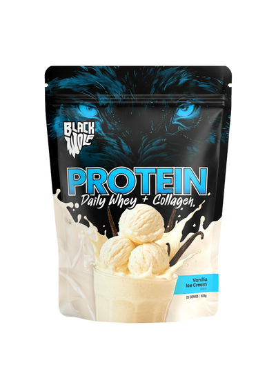 BLACK WOLF NUTRITION Daily Whey + Collagen