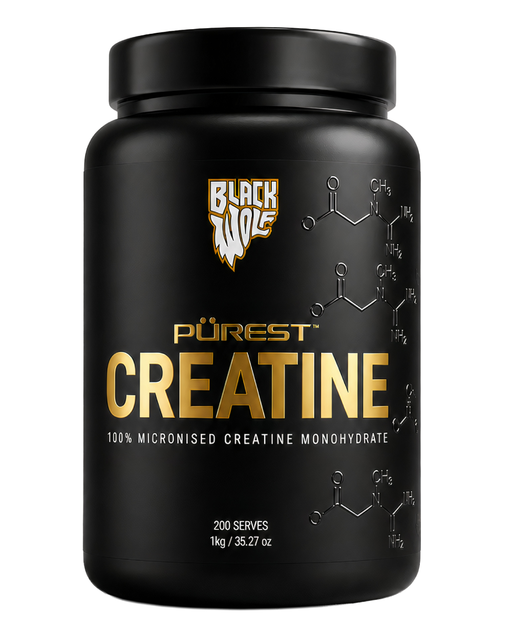 BLACK WOLF NUTRITION Purest Creatine