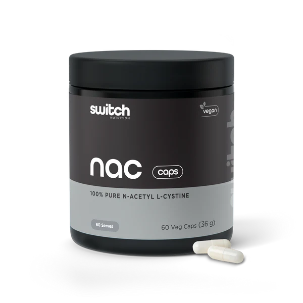 SWITCH NUTRITION N–Acetyl L–Cysteine (NAC) Capsules