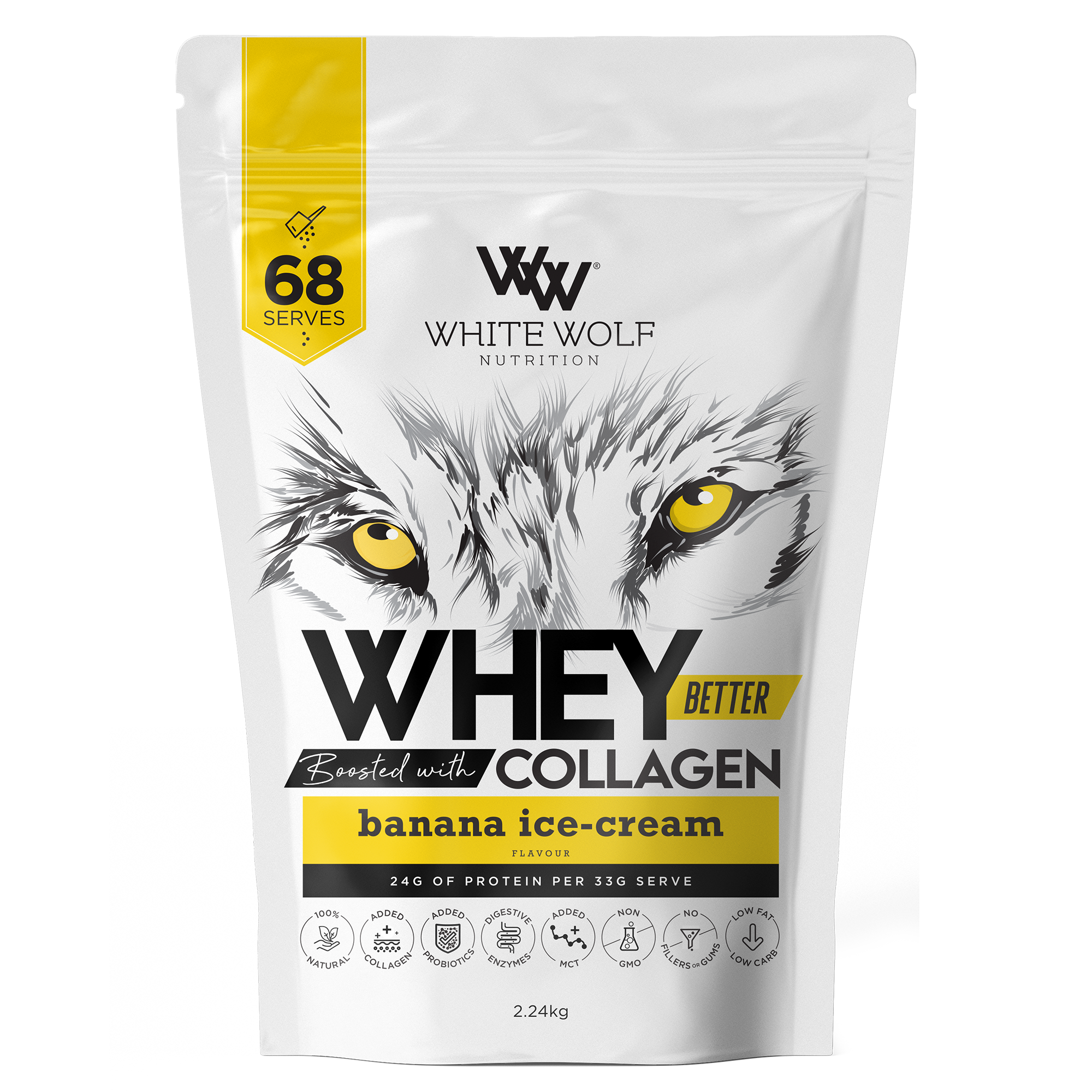 WHITE WOLF NUTRITION Whey Better Protein Blend