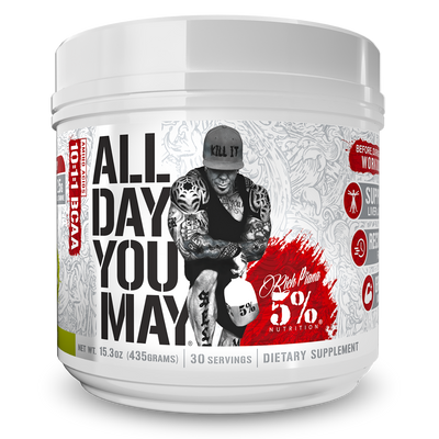 5% NUTRITION All Day You May: Legendary Series