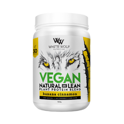 WHITE WOLF VEGAN Natural & Lean Plant Protein Blend