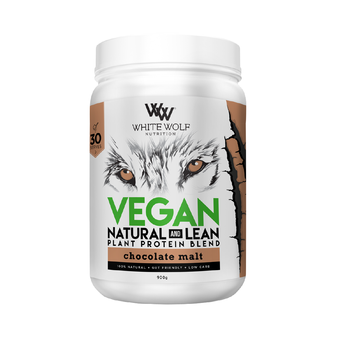 WHITE WOLF VEGAN Natural & Lean Plant Protein Blend