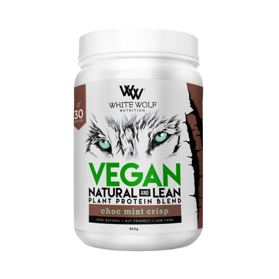 WHITE WOLF VEGAN Natural & Lean Plant Protein Blend