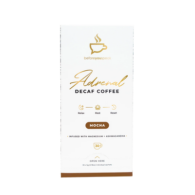 BEFOREYOUSPEAK Adrenal Decaf Coffee