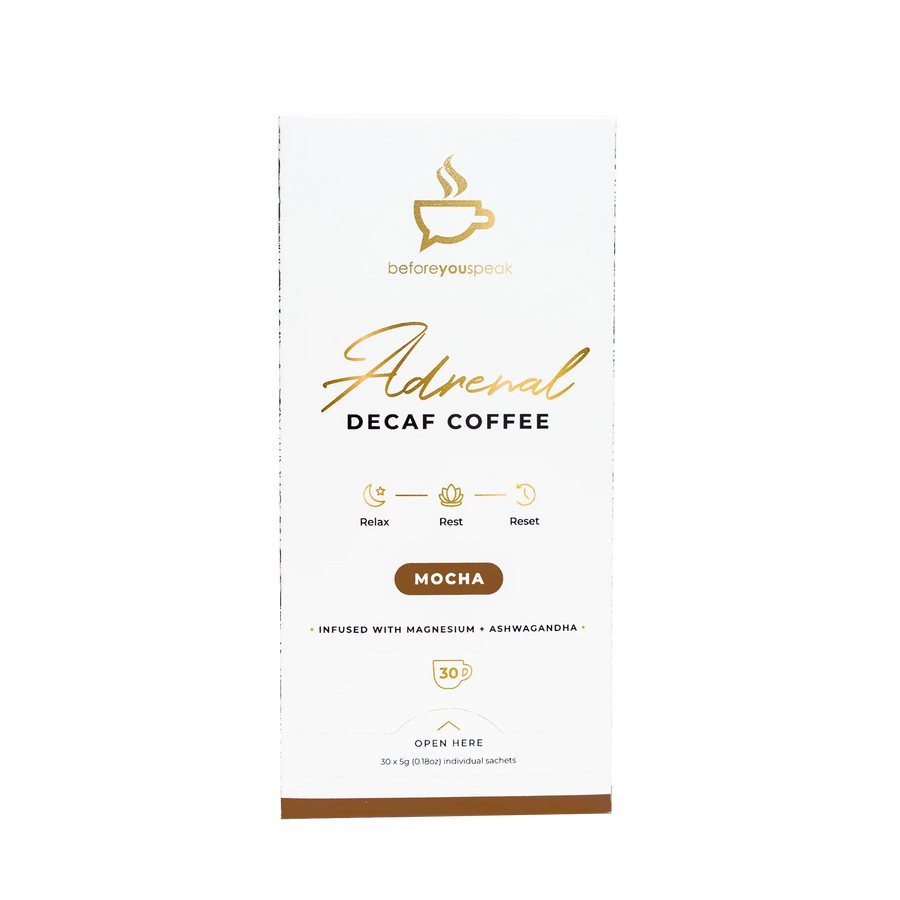 BEFOREYOUSPEAK Adrenal Decaf Coffee