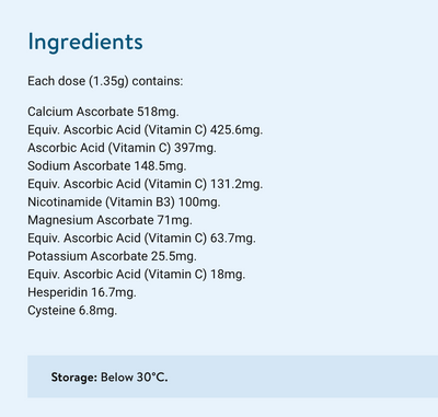 ETHICAL NUTRIENTS Extra C 1000mg Powder