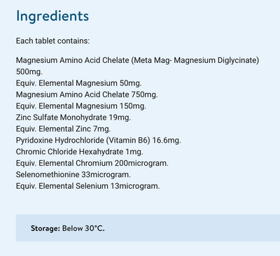 ETHICAL NUTRIENTS Mega Magnesium