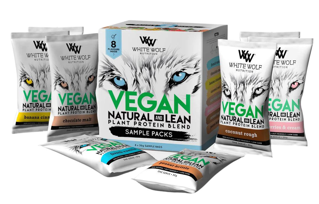 WHITE WOLF VEGAN Natural & Lean Plant Protein Blend