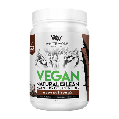 WHITE WOLF VEGAN Natural & Lean Plant Protein Blend