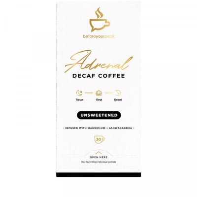 BEFOREYOUSPEAK Adrenal Decaf Coffee