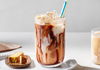 Cinnamon Spiced Salted Caramel Iced Latte