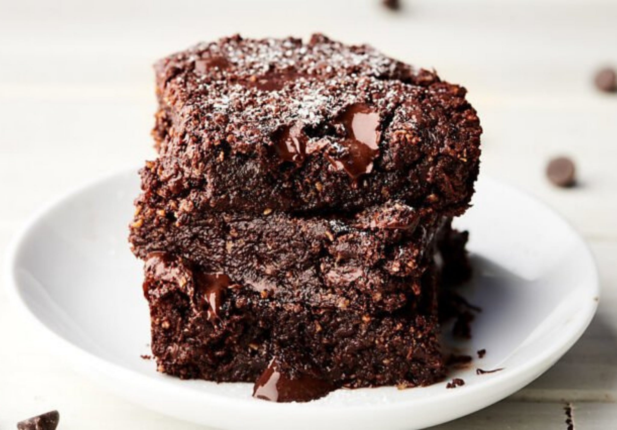 Flourless Fudge Protein Brownies