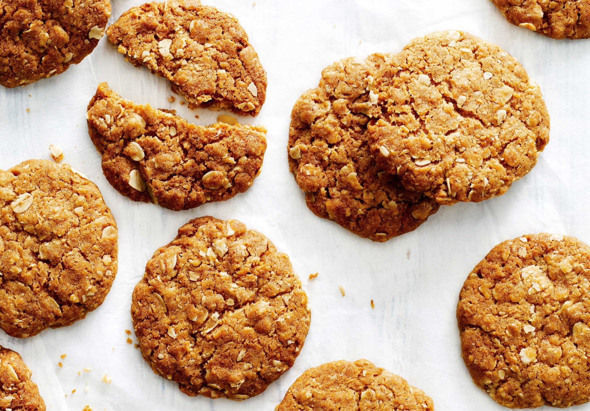 Vegan Protein Anzac Cookies