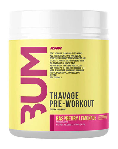 RAW CBUM Thavage Pre Workout