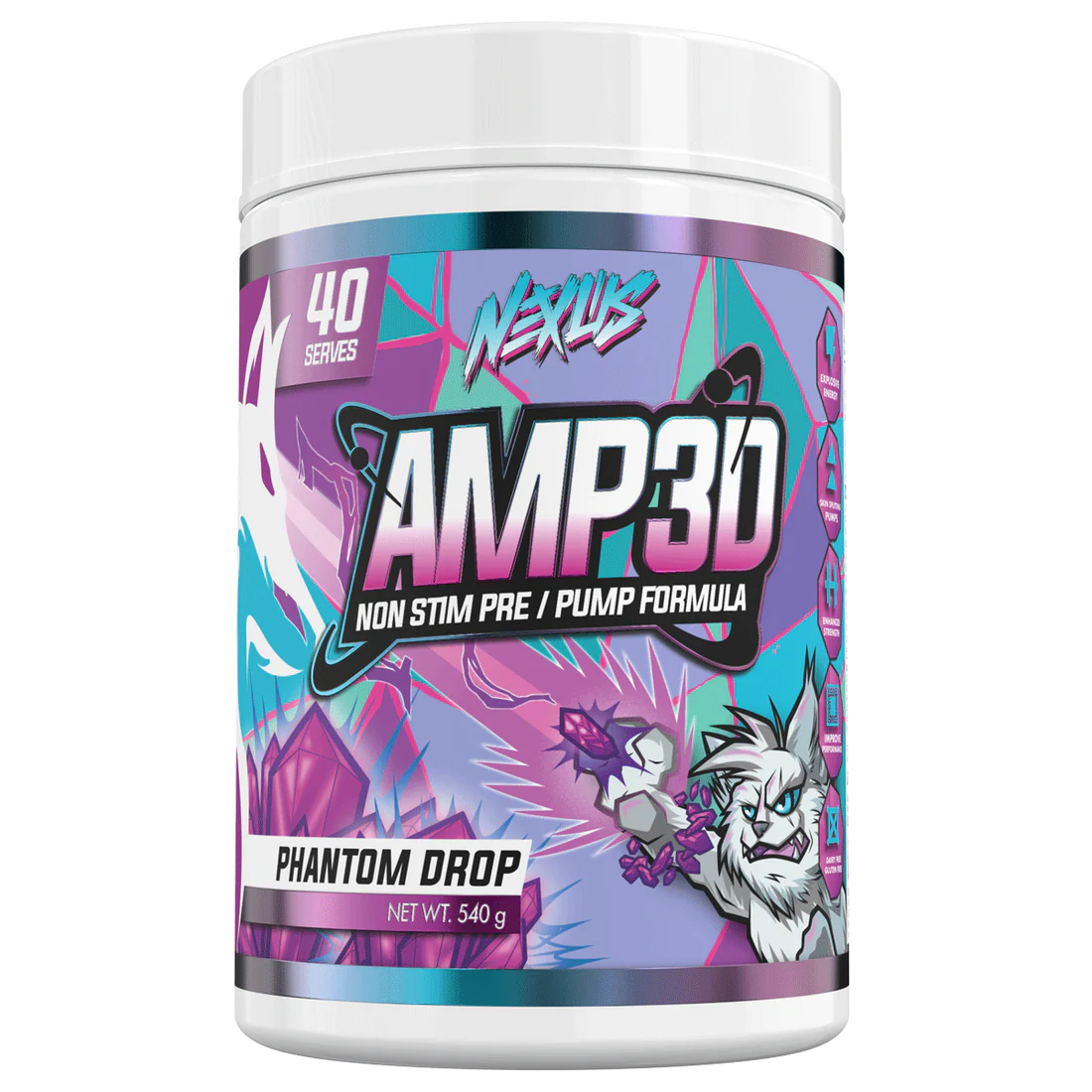 NEXUS SPORTS NUTRITION Amp3d