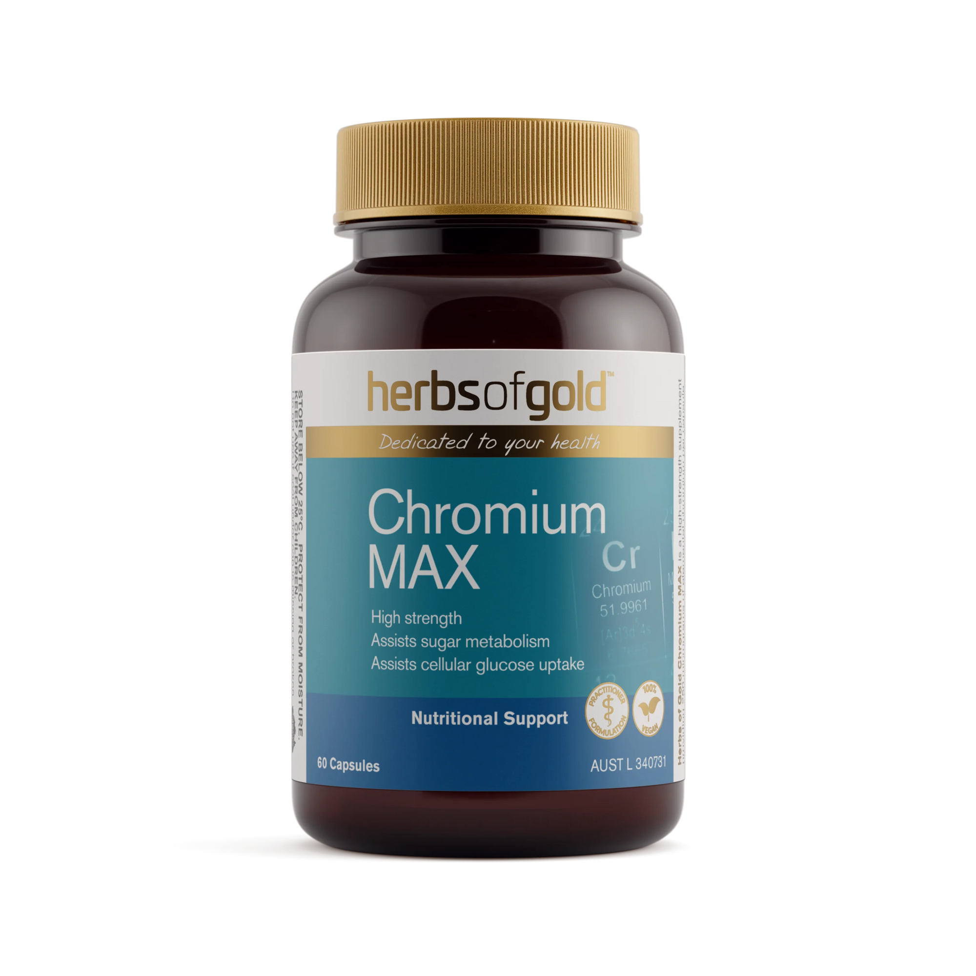 HERBS OF GOLD Chromium MAX