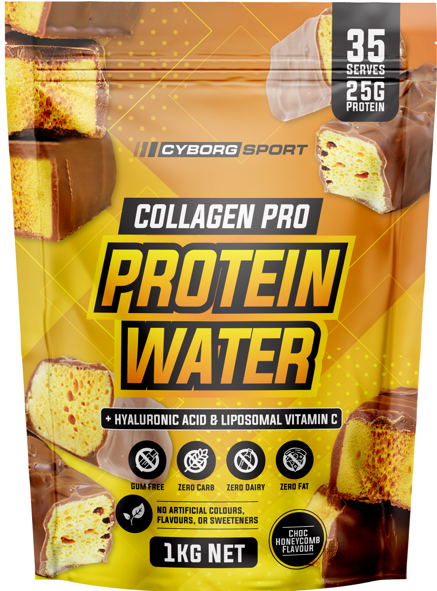 CYBORG SPORT Collagen Pro Protein Water