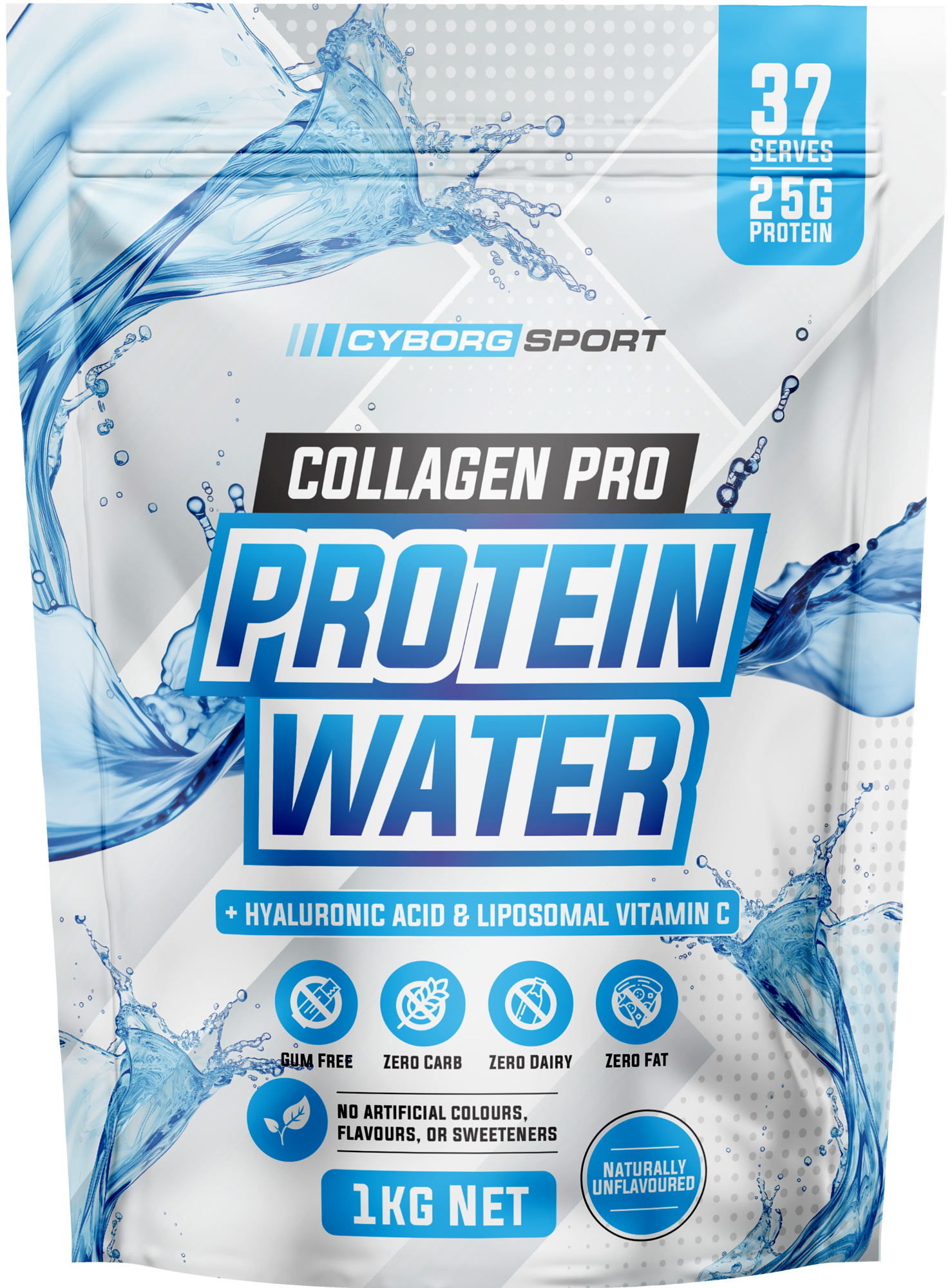 CYBORG SPORT Collagen Pro Protein Water