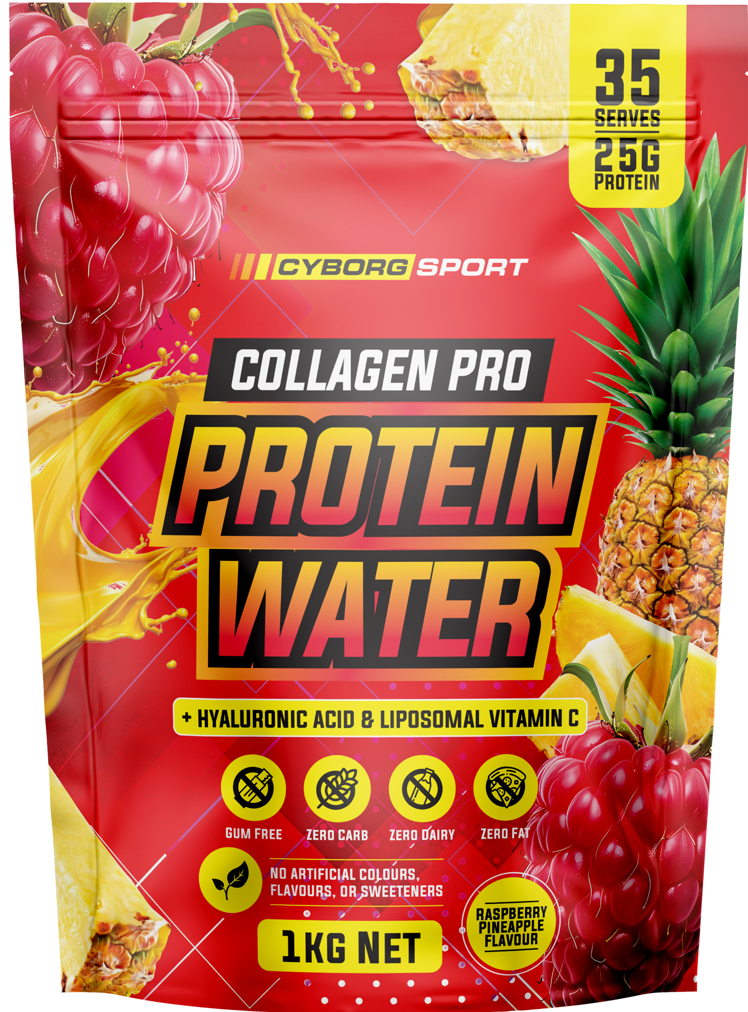 CYBORG SPORT Collagen Pro Protein Water