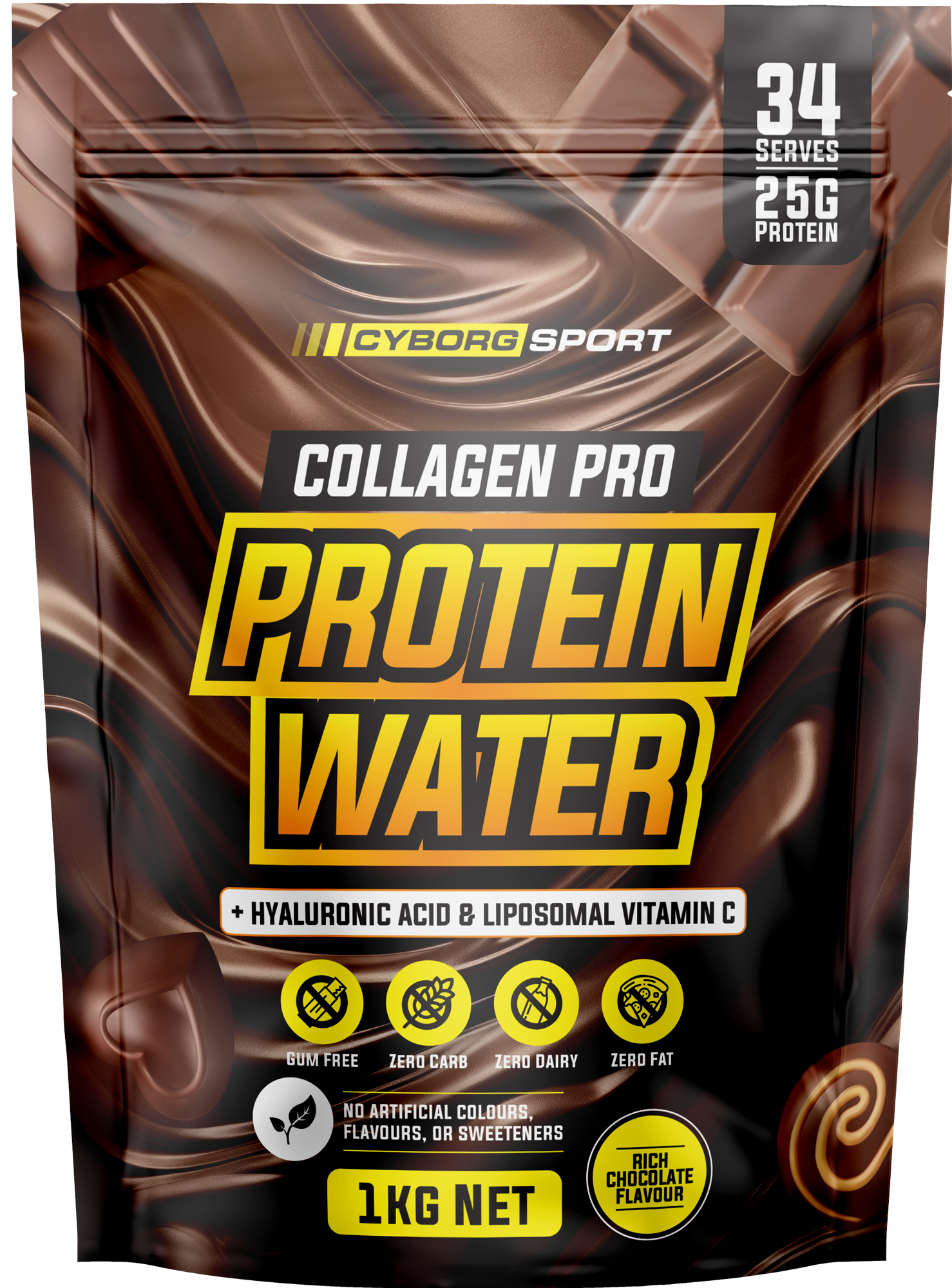 CYBORG SPORT Collagen Pro Protein Water