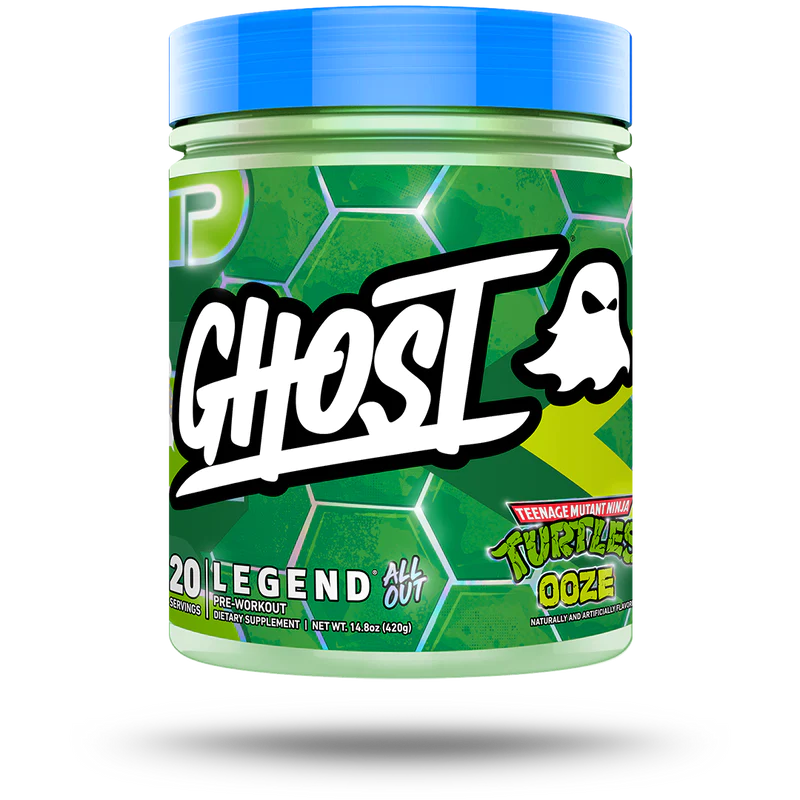 Ghost Legend Pre-workout Blue Raspberry Dietary Supplement, 25