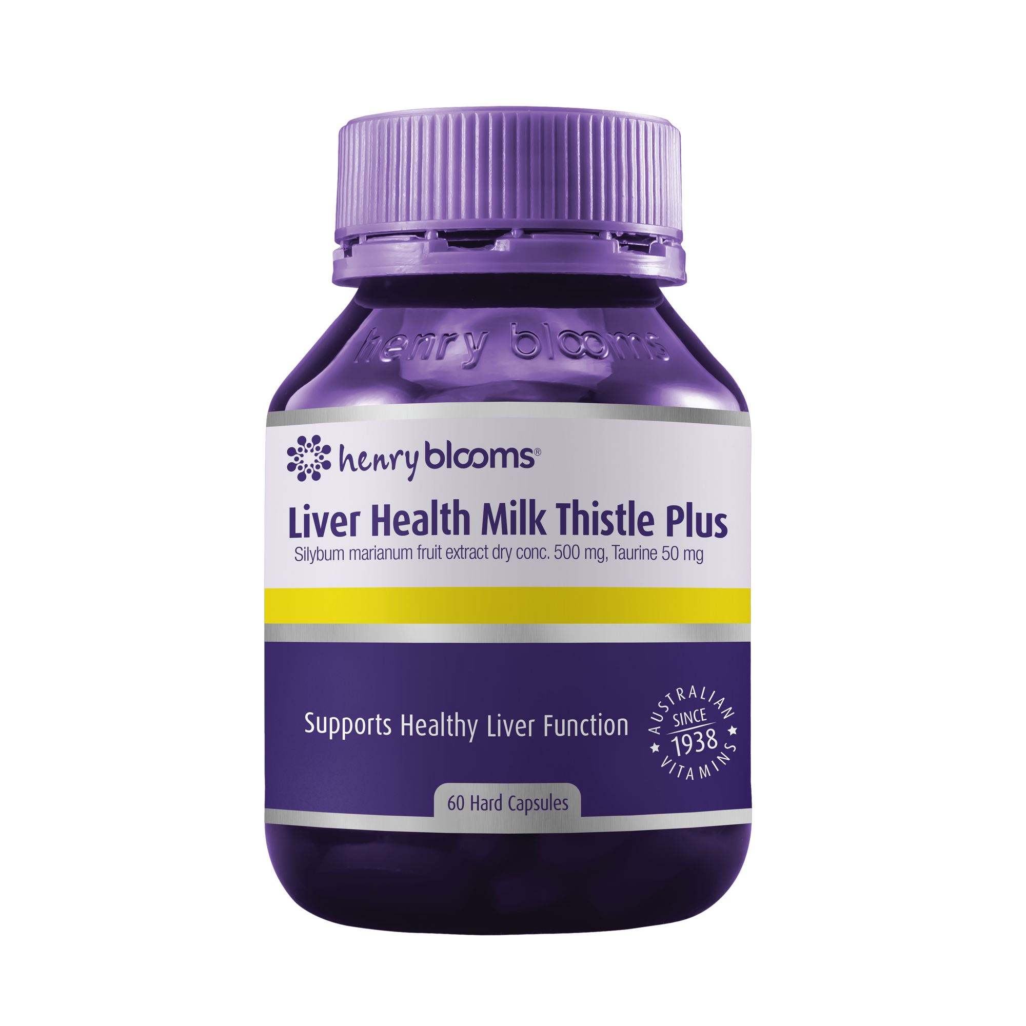 HENRY BLOOMS Liver Health Milk Thistle Plus