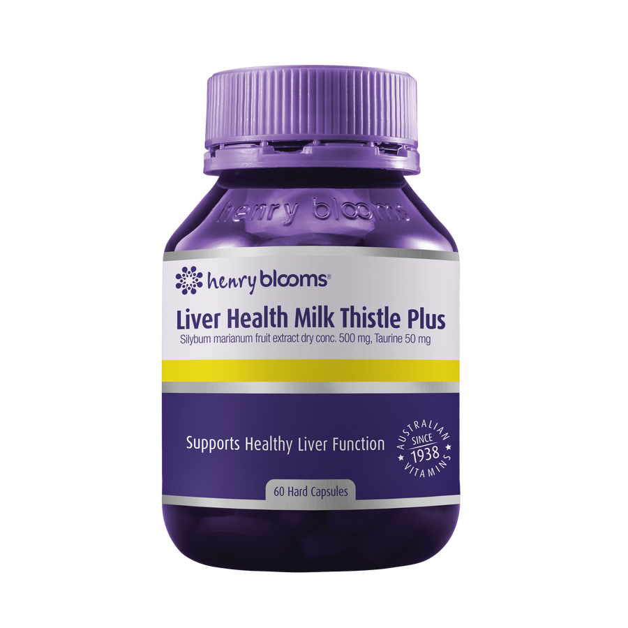 HENRY BLOOMS Liver Health Milk Thistle Plus