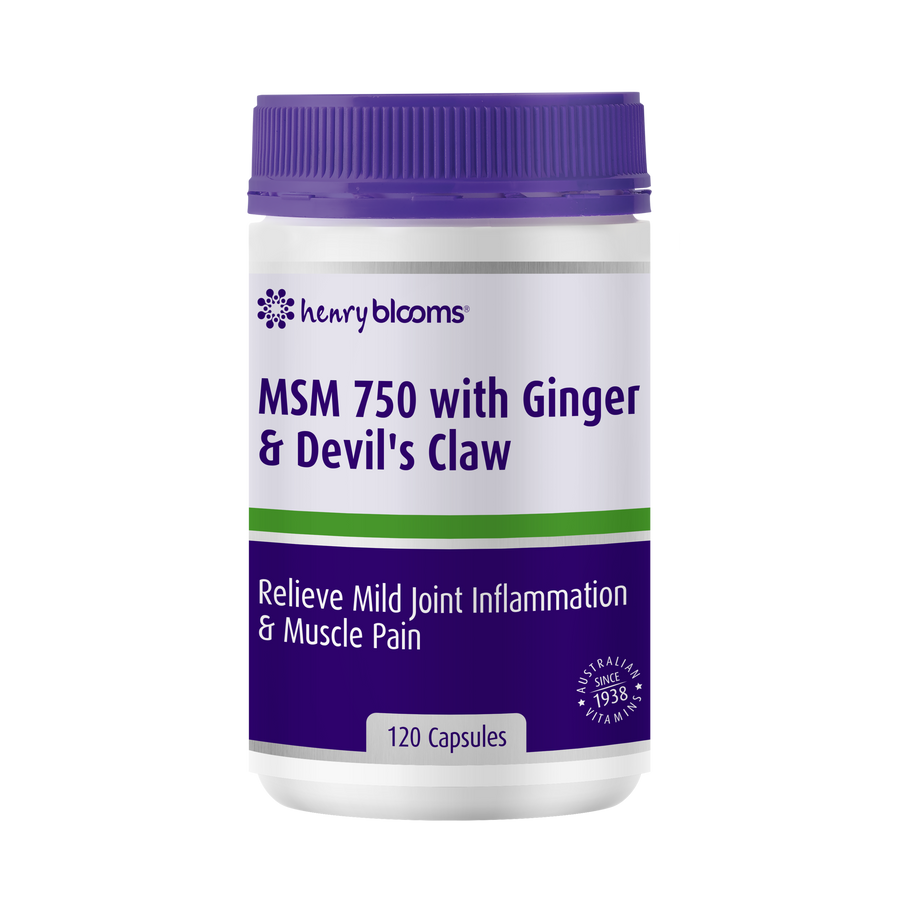 HENRY BLOOMS MSM 750 with Ginger & Devil’s Claw