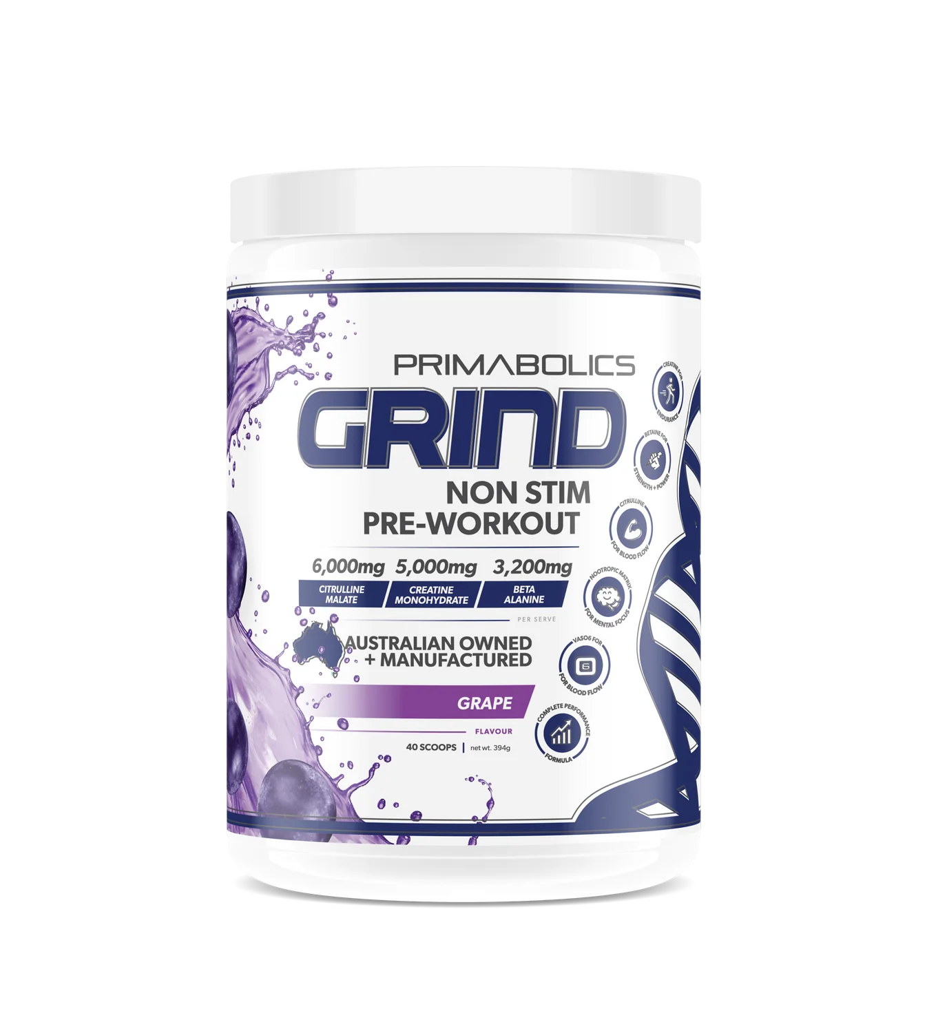 PRIMABOLICS Grind Non Stim Pre Workout
