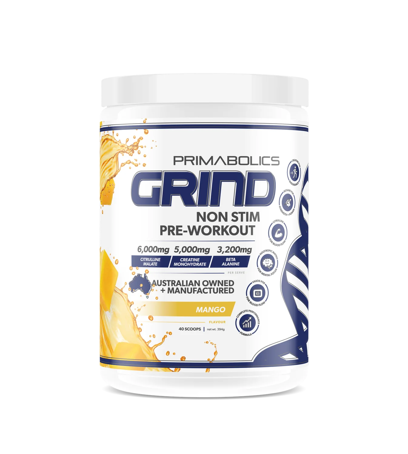 PRIMABOLICS Grind Non Stim Pre Workout