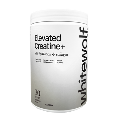 WHITE WOLF Elevated Creatine+ With Hydration & Collagen