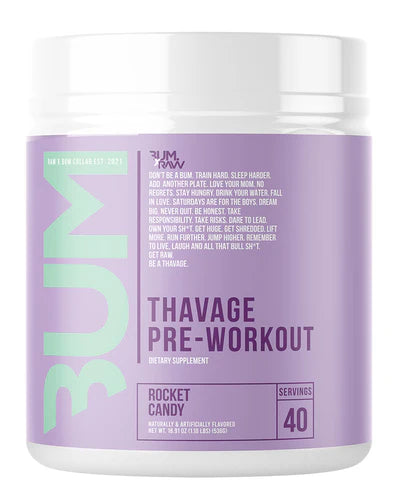 RAW CBUM Thavage Pre Workout