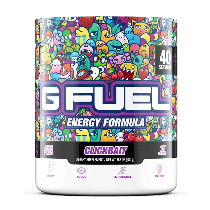 G FUEL Gamer Energy Drink Powder Mix