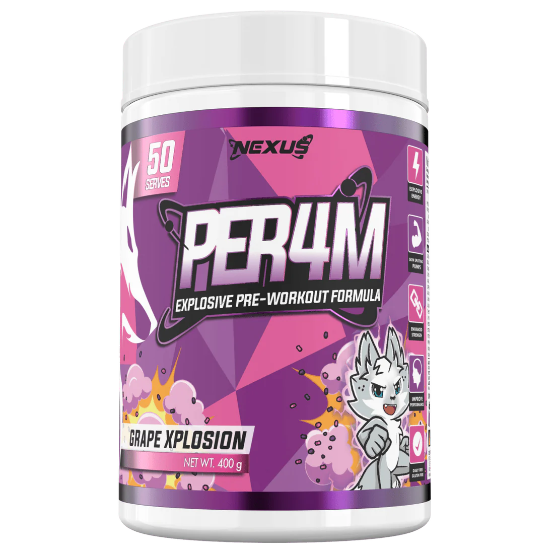 NEXUS SPORTS NUTRITION Per4m