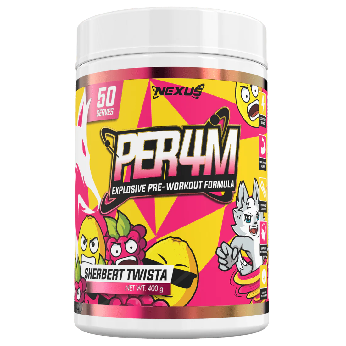 NEXUS SPORTS NUTRITION Per4m