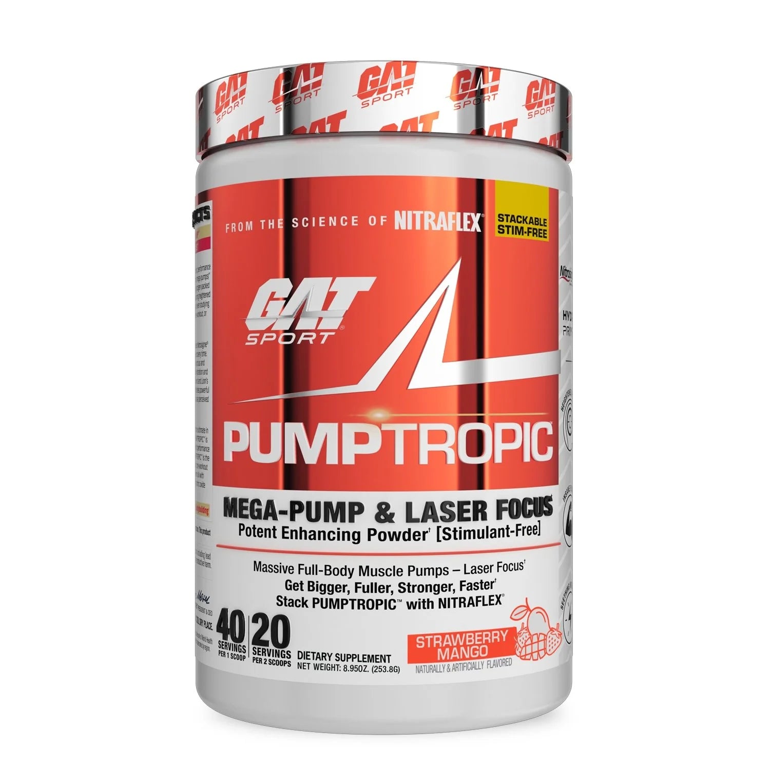GAT SPORT Pumptropic Stim-Free Pre-Workout