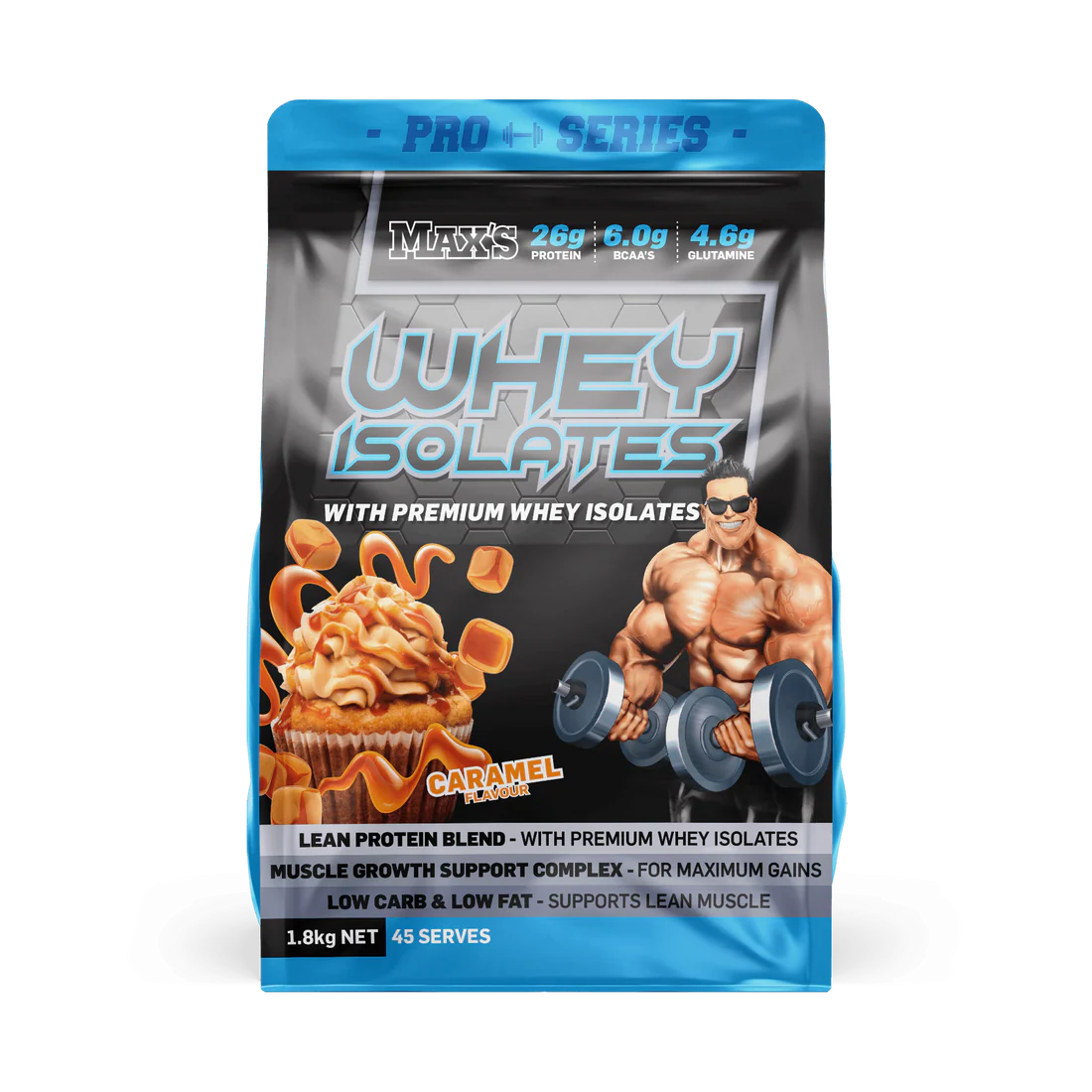 MAXS Pro Series Whey Isolates