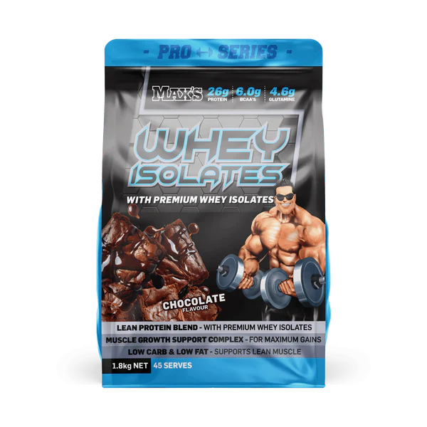 MAXS Pro Series Whey Isolates