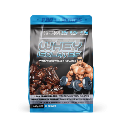 MAXS Pro Series Whey Isolates