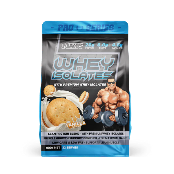 MAXS Pro Series Whey Isolates