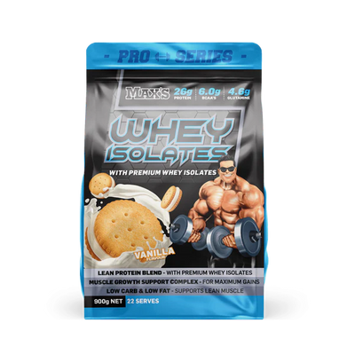 MAXS Pro Series Whey Isolates