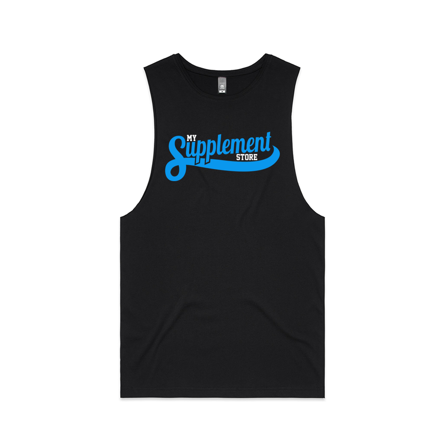 MY SUPPLEMENT STORE Unisex Baseball Logo Cut Off Tee