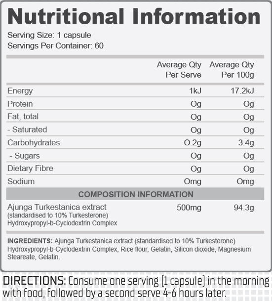 BIOKEY NUTRITION Elite Turk