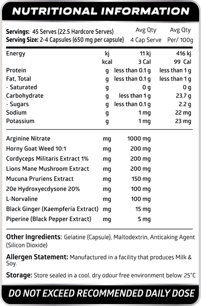 JD NUTRACEUTICALS DTF Hard