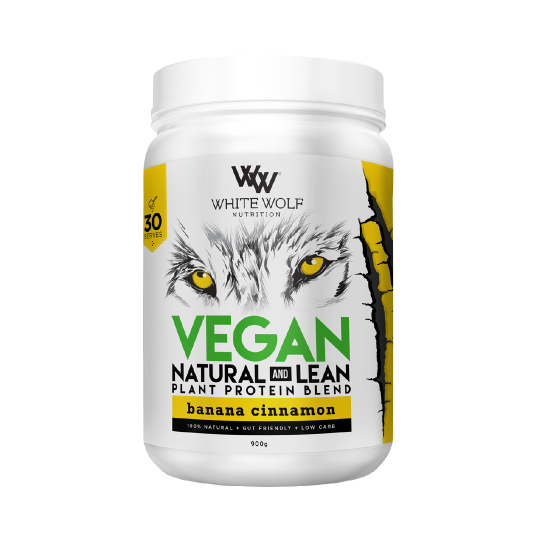 WHITE WOLF VEGAN Natural & Lean Plant Protein Blend